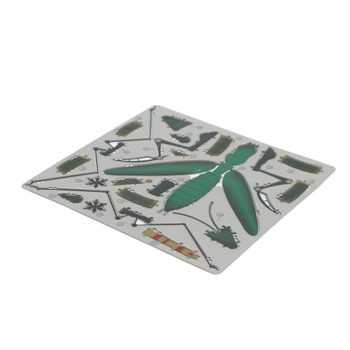 3D-Puzzle, Interessantes, kein Klebstoff Erforderliches 3D-Metallpuzzle für Unterhaltung (Gottesanbeterin (12x9x4cm/4,72x3,54x1,57in)) von Generic