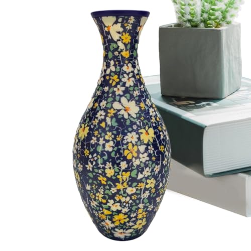 3D-Puzzle-Vase, Blumenvase, einzigartige Puzzle-Dekorationen | Puzzle-Vase für Blumen, Jigsaw Vase Arts für Schlafzimmer, Tisch, Arbeitszimmer von Generic