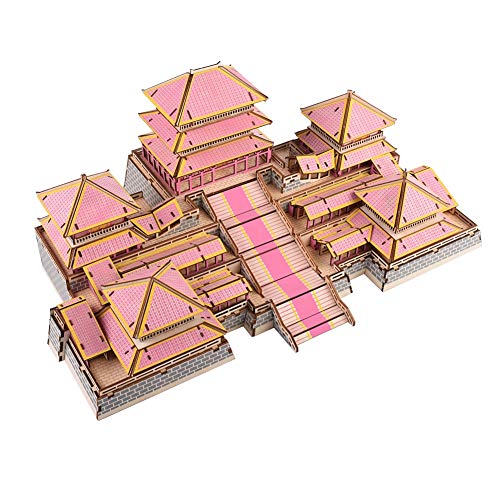 3D-Puzzles für Erwachsene, 3D-Puzzles aus Holz, Modellhaus, Modellbau, Stadt, Zusammengebautes Puzzle, Intelligentes Spielzeug, Holzpuzzle, Bastelsets für Erwachsene, von Generic