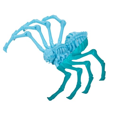 3D-gedruckte bewegliche Spinne, 3D-gedrucktes Spinnenspielzeug,3D-gedruckte Spinnenspielzeuge mit beweglichen Gelenken | 3D bewegliche Spinne Erwachsene Fidget Toys Mystery Spider Halloween Dekoration von Generic