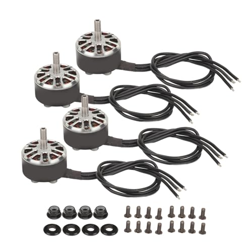 4PCS Racing Drone Bürstenloser Motor, Leistungsstarker Racing Quadcopter 2812 Hocheffizienter Bürstenloser Motor für Racing Drone (1115KV) von Generic