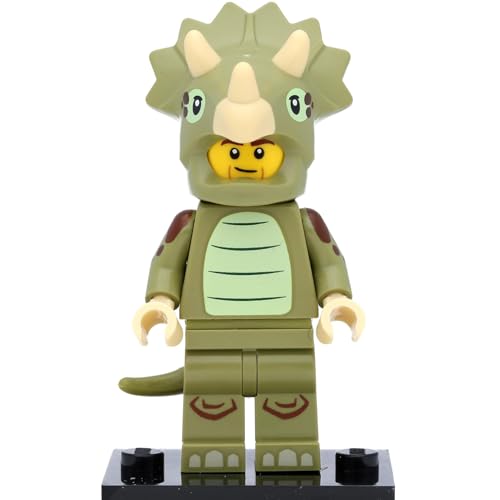 71045 Minifigures - Serie 25 - Sammelfigur für Lego Fans: #8 Triceratops-Fan von ZYZYZK