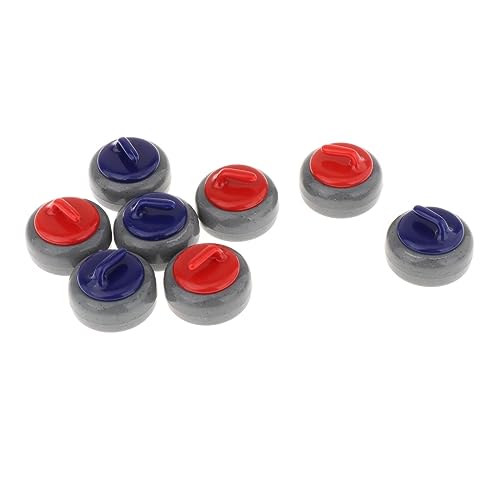 8X Tisch Curling Spiel Pucks Friends Schwimmender Curling Ball von Generic