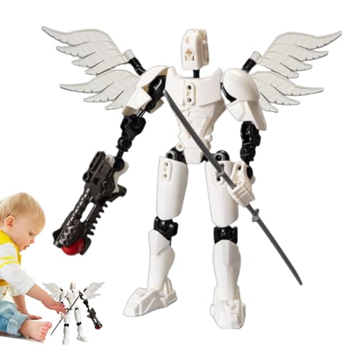 Actionfiguren - Roboterspielzeug | Bewegliche Actionfigur | Abbildung | Mehrgelenkiger beweglicher Roboter | Spielen Sie Spielfiguren und Spielsets mit Actionfiguren zum Geburtstag, Weihnachten von Generic