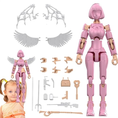 Actionfiguren-Set – voll bewegliche Figuren, bewegliche Figuren-Set-Bausteine ​​| Actionfiguren-Set mit mehreren beweglichen Gelenken, kreatives Actionfiguren-Spielzeug, mehrgelenkige bewegliche Figur von Generic