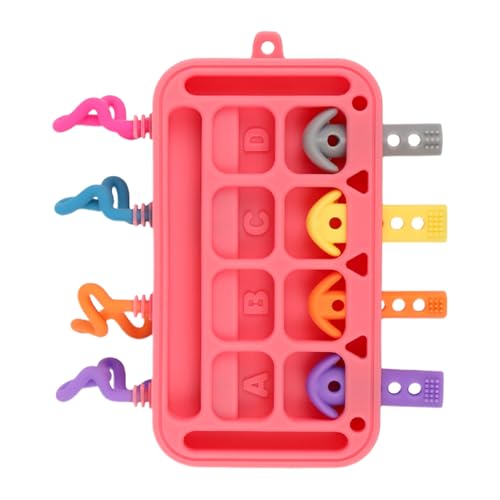 Aktivitätentipps | Spielzeug aus Silikon Plug-in Board | Verbesserung der Motorik, Spielzeug für die frühe Entwicklung aus Silikon für Kinder von 1 bis 3 Jahren, pädagogische Aktivität Aktivitätentipps | Spielzeug aus Silikon Plug-in Board | Verbesserung der Motorik, Spielzeug für die frühe Entwicklung aus Silikon für Kinder von 1 bis 3 Jahren, pädagogische Aktivität von Generic