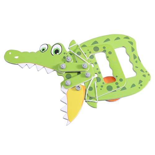 Alligatorspielzeug | Mechanische Krokodil-handgefertigte Tiermodelle | Puzzle-Spielzeug, Alligator-Spiele, Klassenzimmer-Partygeschenke für Kinder, Mädchen, Vorschulkinder von Generic