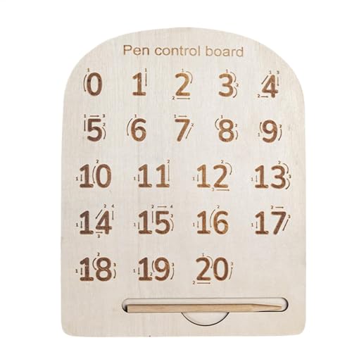 Alphabet- und Zahlen-Tracking-Tafel | Holz-Übungswerkzeug für die Handschrift | Früherziehungswerkzeug | Schreibtafel lernen | ansprechendes Zeichentafel für und Mädchen ab 3 Jahren für Zuhause Alphabet- und Zahlen-Tracking-Tafel | Holz-Übungswerkzeug für die Handschrift | Früherziehungswerkzeug | Schreibtafel lernen | ansprechendes Zeichentafel für und Mädchen ab 3 Jahren für Zuhause von Generic