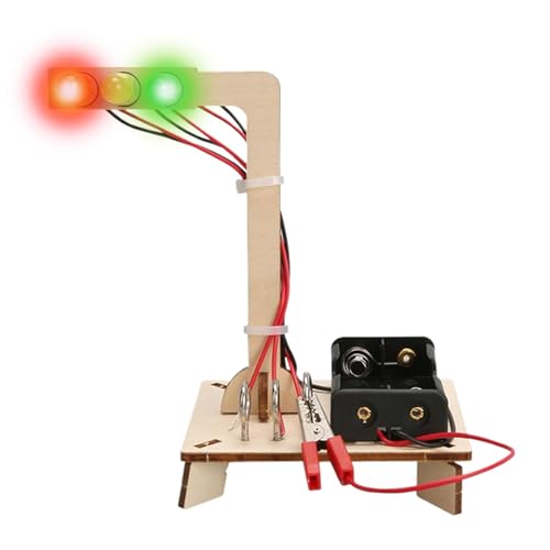 Ampelspielzeug für Kinder, Bildungsspielzeug, Simulationslichterspielzeug, Verkehrssignale, Lichtmodell, Lampenspielzeug, Spielset für die frühe Bildung, Spielzeug-Ampelmodell für zu Hause von Generic