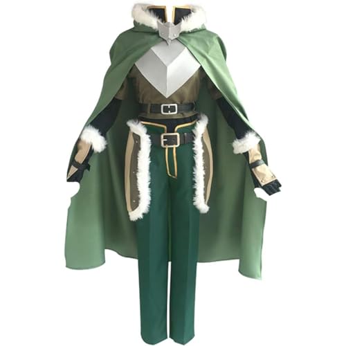 Anime Naofumi Iwatani Cosplay Kostüme Uniformen Outfit Komplettes Set Für Halloween Party,Green-XXL von Generic