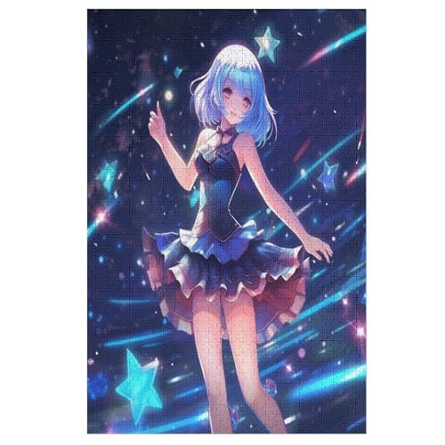 Anime Starry Princess - 1000 Teile Puzzle – - Hochauflösendes - Gelegenheitsspiel – 1000 Teile Holzpuzzle 1000 von Generic