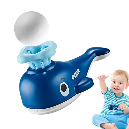 Atemübungen Spielzeug für Kinder - Whale Floating Ball Trompete Atemspiel - Feinmotorik -Spielzeug, Ballblasenspielzeug für Kinder, Lungenkapazität Atem Trainer Ball Blowing Game für von Generic