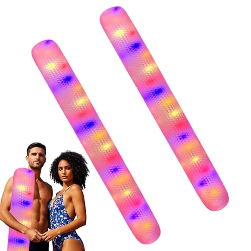 Aufblasbare Pool-Bticks, sprengen Sie den Pool Schwimmnudeln | 2 x aufblasbare Poolnudeln für Erwachsene | Riesiges schwimmendes Outdoor-Wasserspielzeug für Frauen, Männer am Strandsee schwimmen Aufblasbare Pool-Bticks, sprengen Sie den Pool Schwimmnudeln | 2 x aufblasbare Poolnudeln für Erwachsene | Riesiges schwimmendes Outdoor-Wasserspielzeug für Frauen, Männer am Strandsee schwimmen von Generic