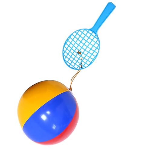 Aufblasbares Cartoon-Racquetball-Spielzeug – Kinder-Klatschball-Spielzeug – Spielzeug für Kinder, aufblasbares Hüpfball-Spielzeug für Kinder – Familien-Interaktions-Klatschball-Spielzeug für Zuhause, von Generic