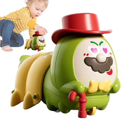 Aufziehraupe – Raupenspielzeug zum Aufziehen, Krabbelspielzeug für Babys | Neuartiges Krabbelspielzeug für Babys, pädagogisches Tier-Laufspielzeug für und Mädchen, Feinmotorikspielzeug, fördert Aufziehraupe – Raupenspielzeug zum Aufziehen, Krabbelspielzeug für Babys | Neuartiges Krabbelspielzeug für Babys, pädagogisches Tier-Laufspielzeug für und Mädchen, Feinmotorikspielzeug, fördert von Generic