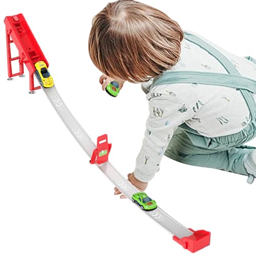 Auto Rampe Spielzeug - Katapult Track-Spielzeug mit 2 Autos, Lern-Rennspiel | Lustige interaktive Rennautobahn für die Entwicklung und das Lernen von Kleinkindern, Auto Rampe Spielzeug - Katapult Track-Spielzeug mit 2 Autos, Lern-Rennspiel | Lustige interaktive Rennautobahn für die Entwicklung und das Lernen von Kleinkindern, von Generic