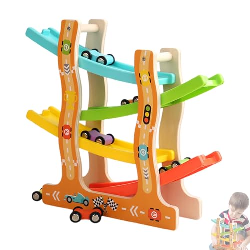 Autorampen-Spielzeug für Kinder, Autorampen-Rennspielzeug | Ramp Racer-Set | Rennstreckenauto, Gleitautospielzeug, Motorik-Rennstrecken für Kinder, entwickeln kognitive Fähigkeiten von Generic