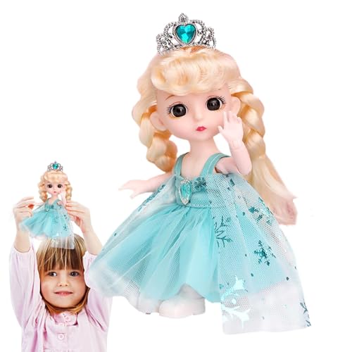 BJD-Puppe - Süße BJD-Puppe, kreative Puppe | Schönes bewegliches Anziehspielzeug mit 13 Gelenken, Make-up-Reborn-Puppenspielzeug, bewegliche Harzpuppe mit individuellen Haaren, Augen und Kleidung für BJD-Puppe - Süße BJD-Puppe, kreative Puppe | Schönes bewegliches Anziehspielzeug mit 13 Gelenken, Make-up-Reborn-Puppenspielzeug, bewegliche Harzpuppe mit individuellen Haaren, Augen und Kleidung für von Generic