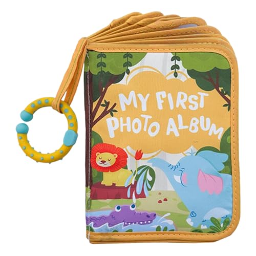 Baby-Fotobuch – tragbares, weiches Babyalbum, Bilderbuch, wiederverwendbar, Löwenmuster, Sammelalben, Tagebuch, Andenken, niedlich, Mehrzweck-Babyalbum, Fotobücher für Kinder, , Mädchen Baby-Fotobuch – tragbares, weiches Babyalbum, Bilderbuch, wiederverwendbar, Löwenmuster, Sammelalben, Tagebuch, Andenken, niedlich, Mehrzweck-Babyalbum, Fotobücher für Kinder, , Mädchen von Generic