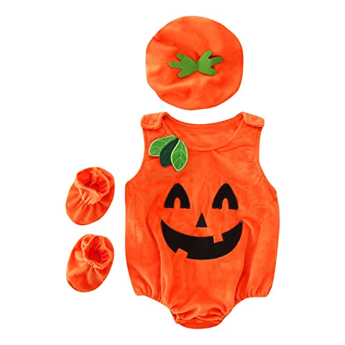Baby Halloween Kostüm - Halloween Kostüm Karneval Halloween Strampler Cospaly Costume Kinder Einteiliger Overall Kostüm für Baby Motto-Party Kleid von Generic