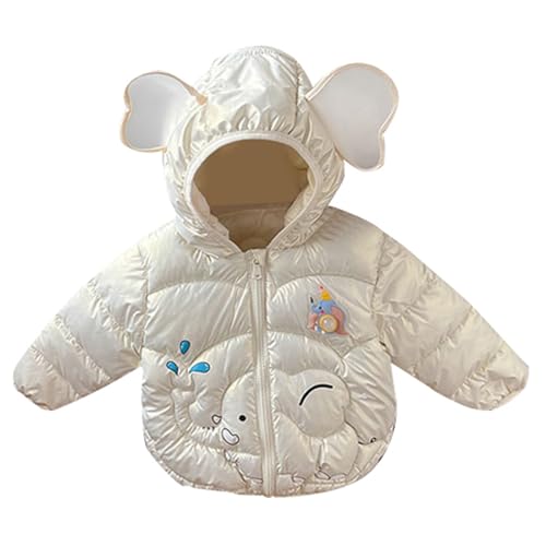 Baby Kinder Mäntel Gepolstert Mantel Oberbekleidung Daunen Warm Kinder Junge Daunenjacke Jacke Baby Winter Kinder Kleidung Mädchen Jacke, Baby-Mäntel-wojonifuiliy01 (Beige, 18-24 Months) von Generic