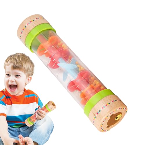 Baby Rain Stick, Musikinstrument, Regenrasselröhre, sensorisches Musikspielzeug für Kleinkinder, die lernen, im Klassenzimmer zu spielen Baby Rain Stick, Musikinstrument, Regenrasselröhre, sensorisches Musikspielzeug für Kleinkinder, die lernen, im Klassenzimmer zu spielen von Generic