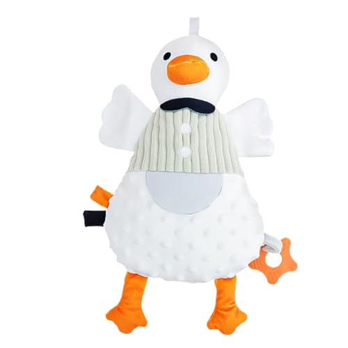 Baby Schwan Handpuppe, Schwanenhandspielzeug | Animal Duck Plush Hand Puppet | Sensorisches Kuscheln Spielzeug, Schlaflosen, weiche beruhigende Plüsch für das Geschichtenerzählen von Generic