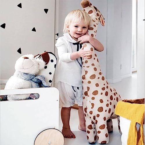 Baby-Stofftiere, Giraffe, Giraffen-Plüsch, Giraffen-Puppe, Plüschtier. Mit Bezauberndem Giraffen-Design Mit Niedlichem Gesicht und Superweichem Körper für Wohn- oder Schlafzimmer von Generic