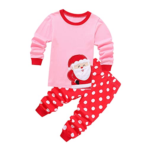 Baby Weihnachtskostüme - Kinder Jungen Weihnachtsmann Zuckerstange Weihnachten Elfen Cosplay Santas kleiner Helfer Mäntel Tops + Hosen + Hüte Baby Born Weihnachtsoutfit Weihnachten oder Karneval von Generic