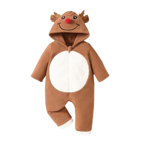 Baby Weihnachtskostüme - Santa Claus Cosplay Kostüm Christmas Kostüm Requisiten Faschingskostüm für Nikolaus Mäntel Tops + Hosen + Hüte Baby Born Weihnachtsoutfit Weihnachten oder Karneval von Generic