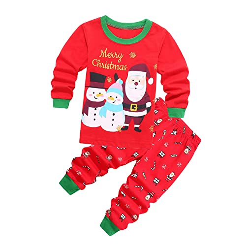 Baby Weihnachtskostüme - Strampler Weihnachten Neugeborene Weiche Babyset Zweiteiler Santas kleiner Helfer Jacken +Hose+Weihnachtsmütze Strampler Junge Mädchen Weihnachten, Karneval, Mottoparty von Generic