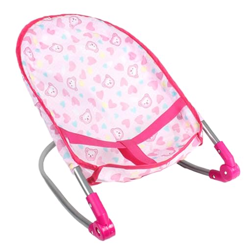 Babypuppe Autositz faltbar Puppenautositz Starker Plastik ＆ Stoffpuppe von Generic