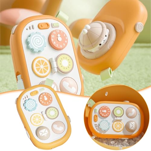 Babyspielzeug, pädagogisches sensorisches Mobile-Spielzeug für Kinder, Baby-Spielzeug für die frühe Bildung, pädagogisches Mobile-Spielzeug für Kinder RFl352 (Khaki, 13.8x6.5cm) von Generic