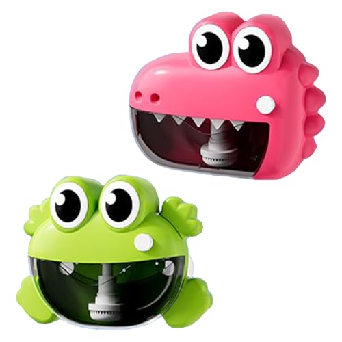 Bad Bubble Buddy - Süße Tiermaschine, Wandfroschspielzeug | Baby Badewanne Fun Maker Spielzeug, Krokodilseifegebläse Für Kleinkinder, Badewarenblasengenerator Unterhaltung Für Mädchen In Bad Bubble Buddy - Süße Tiermaschine, Wandfroschspielzeug | Baby Badewanne Fun Maker Spielzeug, Krokodilseifegebläse Für Kleinkinder, Badewarenblasengenerator Unterhaltung Für Mädchen In von Generic