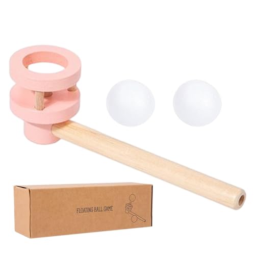 Balance-Spielspielzeug Kinder - Blow Balance Toy, montesori Schwimmendes Ballspiel Balance-Spielzeug | Blow Pipe Balls-Spiele, Gehirn-Denkspiel, Geistiges Spielzeug, Lustiges Partyspiel Für Kinder von Generic