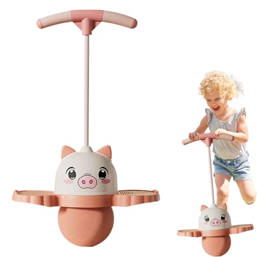 Balance des Spielzeugs für Kinder, Sprungball, aus Gummi | Springen Sie den Ball mit einem robusten Griff für Kinder, Basketballtraining, Spiele im Freien, Sportunterricht Balance des Spielzeugs für Kinder, Sprungball, aus Gummi | Springen Sie den Ball mit einem robusten Griff für Kinder, Basketballtraining, Spiele im Freien, Sportunterricht von Generic