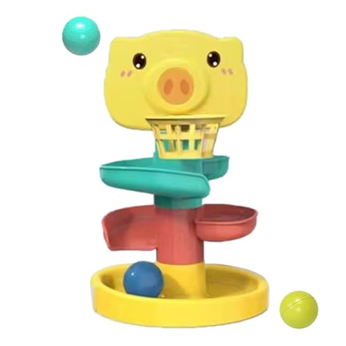 Ball-Drop-Spielzeug – Wirbelturm-Babyspielzeug, Wirbelballrampe | Frühpädagogisches Entwicklungsspielzeug, sensorisches Spiel, Drop-and-Go-Ballrampe für Babyspielzeug, Lernen und Entwicklung, Kinderge von Generic