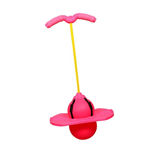 Ball Springball mit Trichter | Trick Ball | Langlebige Sticks mit Pumpe und Griff, robustes Hochbrett für Kinder im Freien, Kinder, Erwachsene, und Mädchen, 38 x 29 x 9 cm von Generic