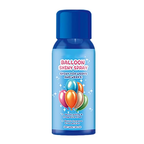 Balloons Shine Mist - Shiny Ornament Scume, Gemischte Farbspritzer | High Shine Balloon Glow Bottle Dispersion Shine, Professionelle Shine-Dusche für Zuhause Party Innen Balloons Shine Mist - Shiny Ornament Scume, Gemischte Farbspritzer | High Shine Balloon Glow Bottle Dispersion Shine, Professionelle Shine-Dusche für Zuhause Party Innen von Generic