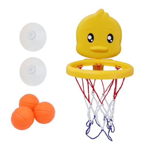 Basketballkorb für die Badewanne – Wasserspiel-Set mit Saugnapf, Cartoon, interaktives Spiel für und Mädchen | Spielzeug für Kinder zum Schießen in der Badewanne, Spielzeug für Badezimmer Basketballkorb für die Badewanne – Wasserspiel-Set mit Saugnapf, Cartoon, interaktives Spiel für und Mädchen | Spielzeug für Kinder zum Schießen in der Badewanne, Spielzeug für Badezimmer von Generic