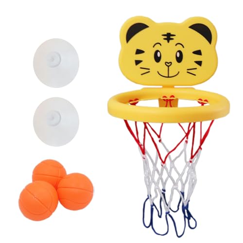 Basketballkorb für die Badewanne – Wasserspiel-Set mit Saugnapf, Cartoon, interaktives Spiel für und Mädchen | Spielzeug für Kinder zum Schießen in der Badewanne, Spielzeug für Badezimmer Basketballkorb für die Badewanne – Wasserspiel-Set mit Saugnapf, Cartoon, interaktives Spiel für und Mädchen | Spielzeug für Kinder zum Schießen in der Badewanne, Spielzeug für Badezimmer von Generic