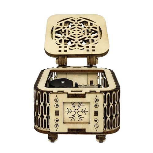Bastelbausätze, Puzzles zum Zusammenbauen von Musikmodellen, Puzzle-Bausätze aus Holz mit Spieluhr-Design | Puzzle für mit Ablagefach Bastelbausätze, Puzzles zum Zusammenbauen von Musikmodellen, Puzzle-Bausätze aus Holz mit Spieluhr-Design | Puzzle für mit Ablagefach von Generic