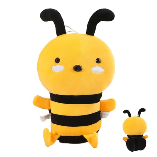 Bee Doll Pendant - Bee Plush Pendant | Cute Bee Pendant | Cartoon Cute Bee Plushie | Decorative Pendants Stuffed Doll, 20cm/7.87inch Stuffed Honeybee Toy for Home Decoration Pendants for Baby Showers von Generic