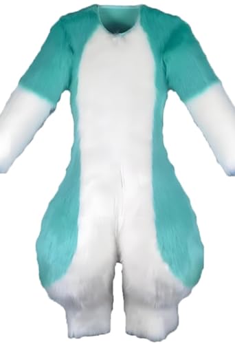 Bequemer Body-Fursuit, cooler Body-Fursuit, pelziger Kunstpelz, für Cosplay-Kostümparty, Comic-Con, Comic-Fest, Mottoparty von Generic