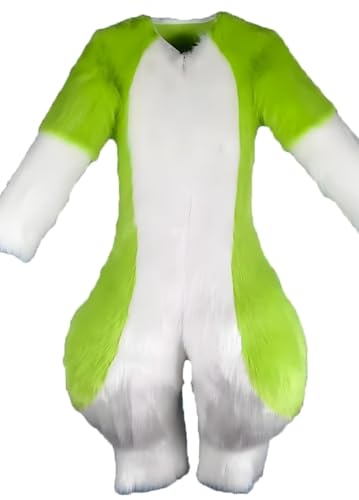 Bequemer Body-Fursuit, cooler Body-Fursuit, pelziger Kunstpelz, für Cosplay-Kostümparty, Comic-Con, Comic-Fest, Mottoparty von Generic