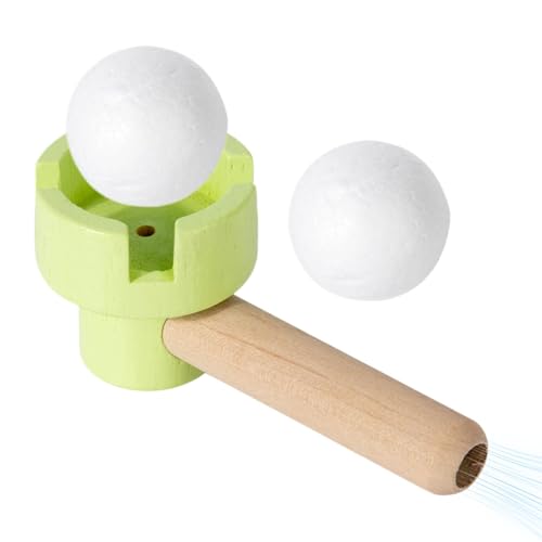 Blasball-Spielzeug, Röhrenball-Blasspielzeug - Atemübungsspielzeug - Schwimmendes Blasrohr und Bälle, Balance-Blasspielzeug, Stressabbau-Ball-Blas-Sensorspielzeug für Kinder von Generic