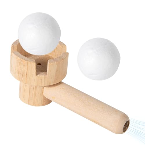 Blasball-Spielzeug, Röhrenball-Blasspielzeug | Ball-Balance-Blasspielzeug | Schwimmendes Balancierball-Blasspielzeug, Stressabbau-Blasspielzeug für Kinder, pädagogisches Blasspiel von Generic