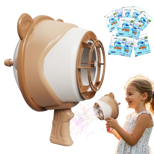 Blasenmaschine, Schaumblasenmaschine für Partys, windbetriebenes Sommerspielzeug für Spiele im Freien, mit Lösung für und Mädchen, Favoriten für Geburtstage Blasenmaschine, Schaumblasenmaschine für Partys, windbetriebenes Sommerspielzeug für Spiele im Freien, mit Lösung für und Mädchen, Favoriten für Geburtstage von Generic