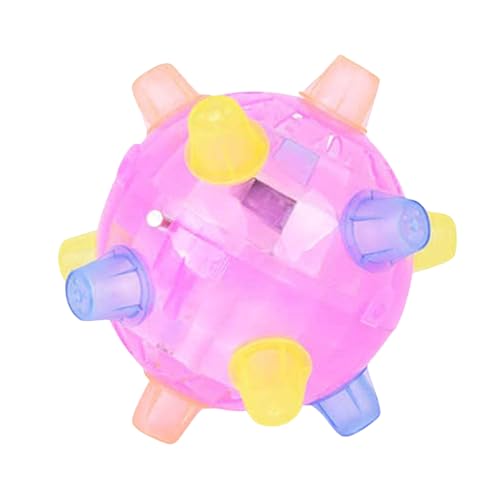 Blinkende Spiky Ball - Blinkende Prellen Bälle Spielzeug | Niedlich Sensorisches Ballspielzeug | Nachhaltiges Springbälle Tanzen Spielzeug Mit Musik-Licht für Kinder, Mädchen Blinkende Spiky Ball - Blinkende Prellen Bälle Spielzeug | Niedlich Sensorisches Ballspielzeug | Nachhaltiges Springbälle Tanzen Spielzeug Mit Musik-Licht für Kinder, Mädchen von Generic