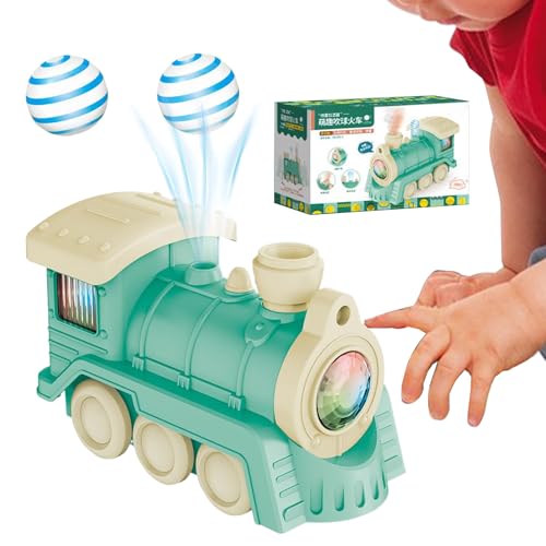 Blowing Ball Train Spielzeug | Pädagogisch | Schwimmendes Tanzballspielzeug mit Licht und Geräuschen, Interaktives Lernspiel für Kinder, Geschenk für Aktive Blowing Ball Train Spielzeug | Pädagogisch | Schwimmendes Tanzballspielzeug mit Licht und Geräuschen, Interaktives Lernspiel für Kinder, Geschenk für Aktive von Generic